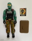 Vintage 1986 G.I. Joe Beachhead Action Figure w/ Display Stand - Hasbro