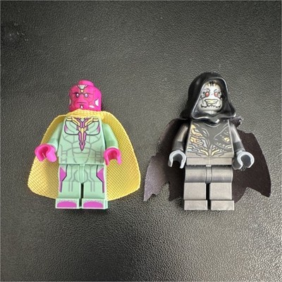 LEGO Marvel Super Heroes Minifigure Lot of 2 - Vision & Hooded Villain