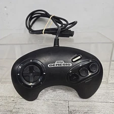 Vintage Sega Genesis Controller Model 1650 Original 3-Button Pad Tested