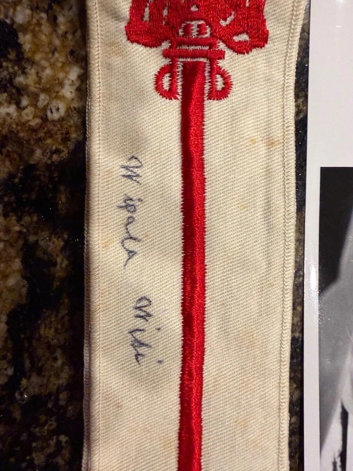 OA Ordeal Sash signed by Wipala Wiki - Image 3 of 3