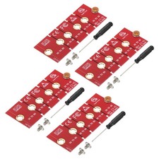 4Pcs M2 SSD Extended Adapter Card Transfer 2230 2242 2260 2280 W Screwdriver Red