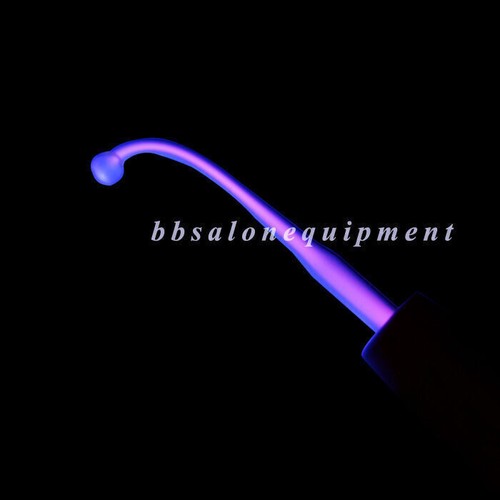 Tubo de vidrio electrodo de alta frecuencia curva uso para máquina facial de alta frecuencia - Imagen 12 de 13