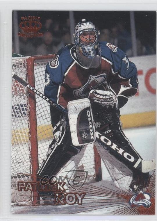 1997-98 Pacific Crown Collection Copper Patrick Roy #33 HOF 0m0