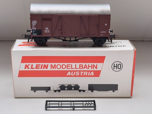 Klein Modellbahn 3113 Gedeckter Güterwagen Gmrhs30 Oppeln der DB | Condition: Gebraucht