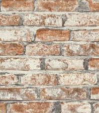 Sevalo Brick Wallpaper Peel and Stick Brick Contact Paper Red 17.3 78.7 3D