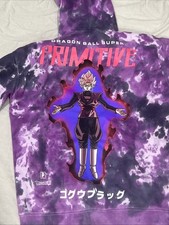 Primitive Dragon Ball Z Super Goku Black Rose Hoodie Purple Skate Anime B19