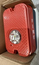 System Sensor Fire Wall Strobe Outdoor Weatherproof Red SGRKLED