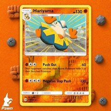 Hariyama 68/149 Sole e Luna Rara Carta Pokemon TCG Combattimento Singola