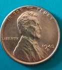 1945-D Lincoln Wheat Back GEM BRILLIANT RED UNCIRCULATED see Pics Nice Coin