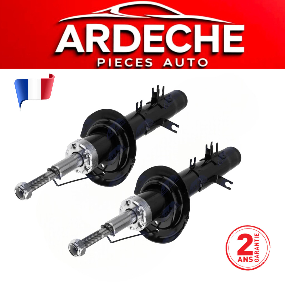 Amortisseurs avant Citroën C2 C3 et Peugeot 1007 - Paire de suspensions gauche et droite