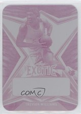 2022 Leaf Exotic Printing Plate Magenta Tiger 1/1 Trevion Williams #BA-TW1 4z8