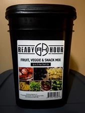Ready Hour Fruit, Veggie & Snack Mix, 25 Years Shelf Life