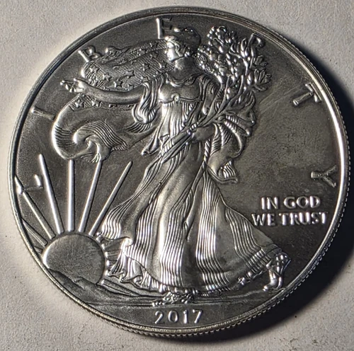 2017 Silver Eagle $1 Dollar 1oz Uncirculated..