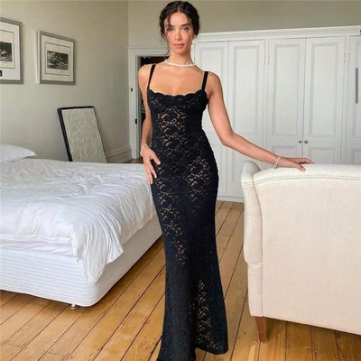 Summer Women Clothing off Neck Sexy See through Lace Slim Dress for Women | eBay Summer Women Clothing off Neck Sexy See through Lace Slim Dress for Women | eBay
