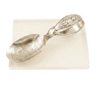 Antique Baby Spoon Sterling Silver Reed & Barton 3.5" Pig Went To Market Cherub