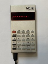 Elektronika MK-33 VINTAGE Soviet CALCULATOR   Full Kit Works, Rare USSR Tech