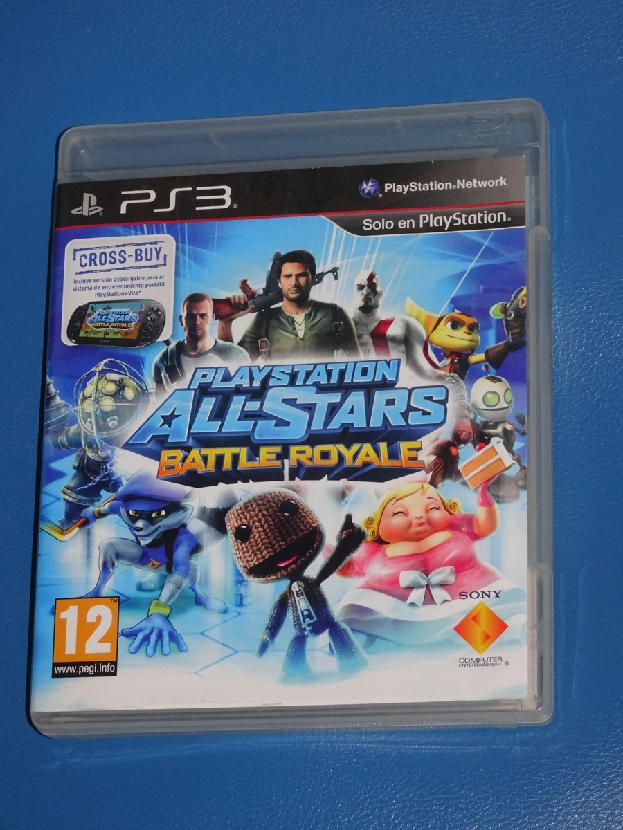 PLAYSTATION ALL-STARS BATTLE ROYALE (PS3) (PAL ESPAÑA) COMPLETO !!!!