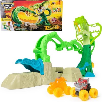 Monster Jam Mini Jams Cobra's Crazy Escape Motorzied Spielset