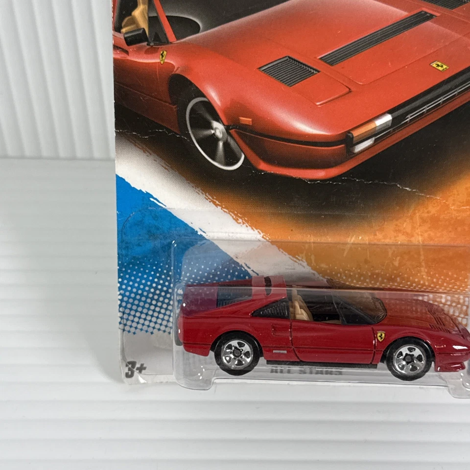 Hot Wheels All Stars Ferrari 308 GTS 2011 rojo con protector interior tostado Foto 4 de 4