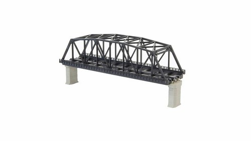 Rokuhan 7297094 - Z - Kastenbrücke 2-gleisig 220 mm, schwarz ohne Gleis - Neu | Zustand: Neu