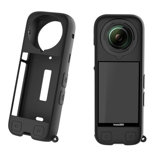 Adaptador de micrófono de película protectora de silicona para tapa de lente Insta360 X4 - Imagen 18 de 35