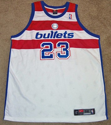 VTG AUTHENTIC MICHAEL JORDAN WASHINGTON BULLETS NBA NIKE WIZARDS