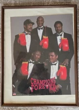 Boxing CHAMPIONS FOREVER 16x20 Framed Poster 