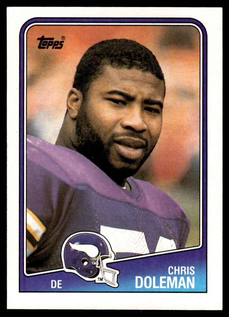 1988 Topps Chris Doleman #157 Minnesota Vikings Football Card