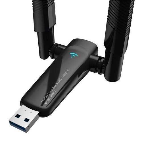 WiFi6E 5G Dual-band AX1800M USB WiFi Adapter Wireless Card Network D4P6 L2 g6kj - Afbeelding 7 van 12