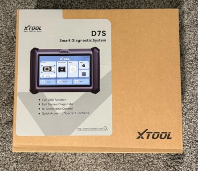 2025 XTOOL D7S Full System Diagnostic Scanner Scan Tool E.CU Coding CAN FD &DOIP