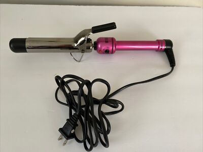 Hot Shot Tools S510326 Professional Curling Iron 5.5 X 1 In Barrel Adj Heat 