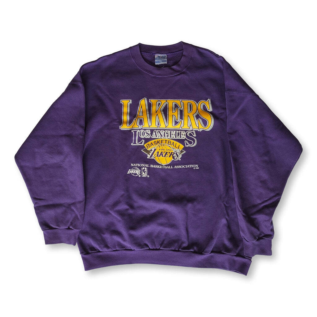 93 purple LA Lakers crewneck sweatshirt, NBA shirt, unisex S-5XL