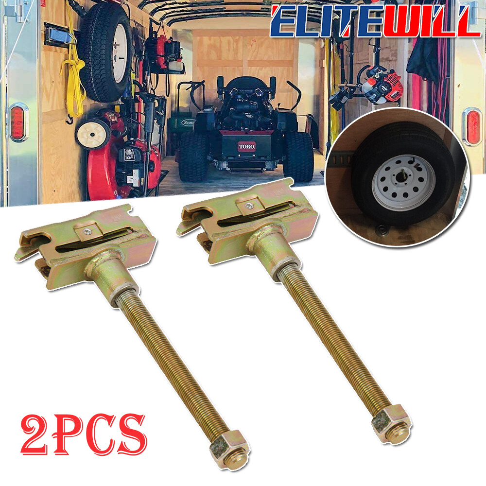 ELITEWILL E-Track Spare Tire Holder Trailer Mount With 5" Bolt Hanger Spare Wheel Carrier - Foto 7