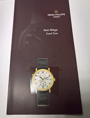 VINTAGE PATEK PHILIPPE TRAVEL TIME 5034 BOOKLET JAHR 97 ITALIENISCH ORIGINAL