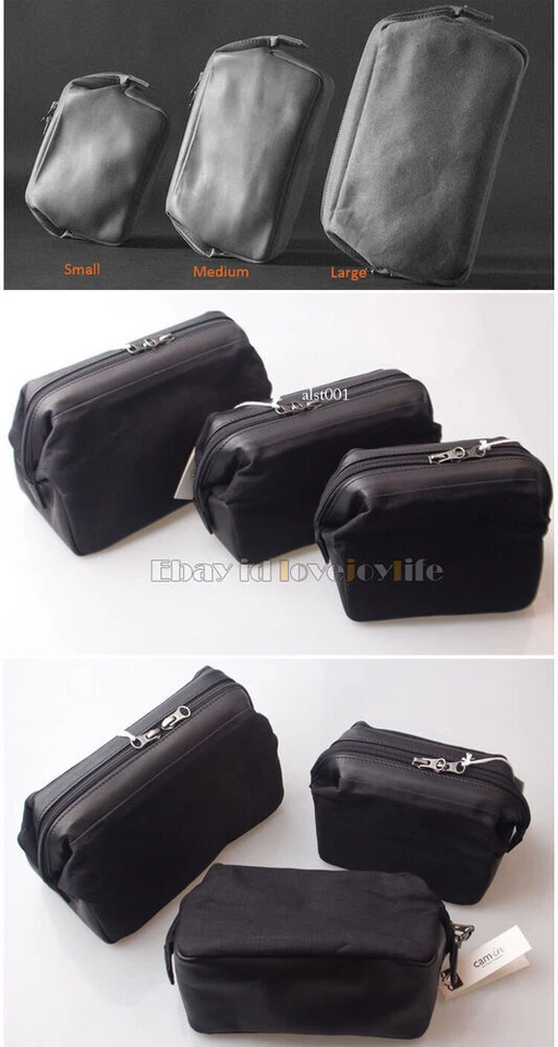 Leather Camera Bag Pouch Insert for Fuji Leica M Sony A7 Nikon Canon Panasonic - Image 3 of 4