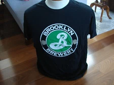 Brooklyn Brewery Size XL T-Shirt Tee Made By Palmer Cash 100% Cotton Black