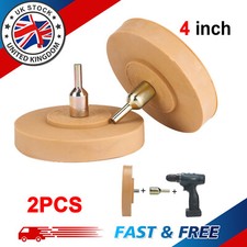 2Pcs Car Decal Remover For 3M Glue Rubber Eraser Wheel Remove Adhesive Sticker