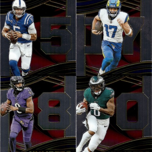 Puka Nacua #18 — 2023 Panini Select Numbers football card