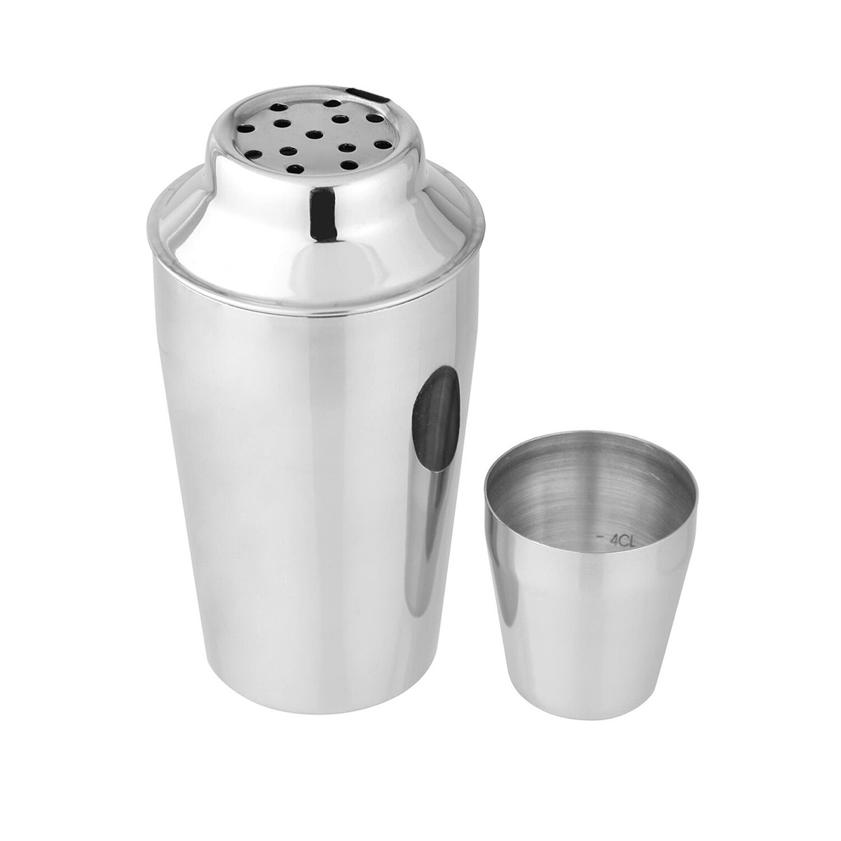 Set 4 Shaker Mini In Acciaio Inox Per Spezie - 5ml Con Fori S/P, Ideale Per Bento E BBQ