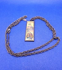 Disney It's A Small World Disneyland Attraction Pendant 24in Necklace