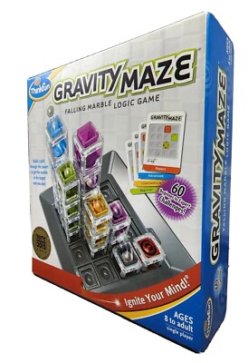 ThinkFun Gravity Maze Logic Falling Marble Game Toy Of The Year 2015