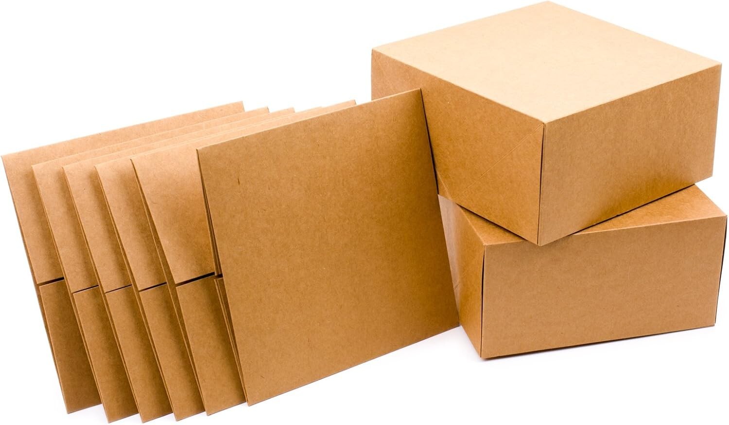 Hallmark 8" Gift Boxes for Christmas, Holidays (Set of 5 Boxes)