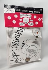 Schoolgirl Style Simply Stylish Keep Shining Bulletin Board Set Motivational