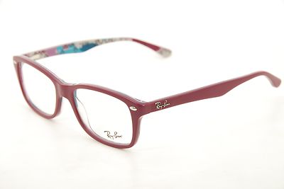 Rare Authentic Ray Ban RB 5228 5408 53mm Matte Purple Print  display picture 3