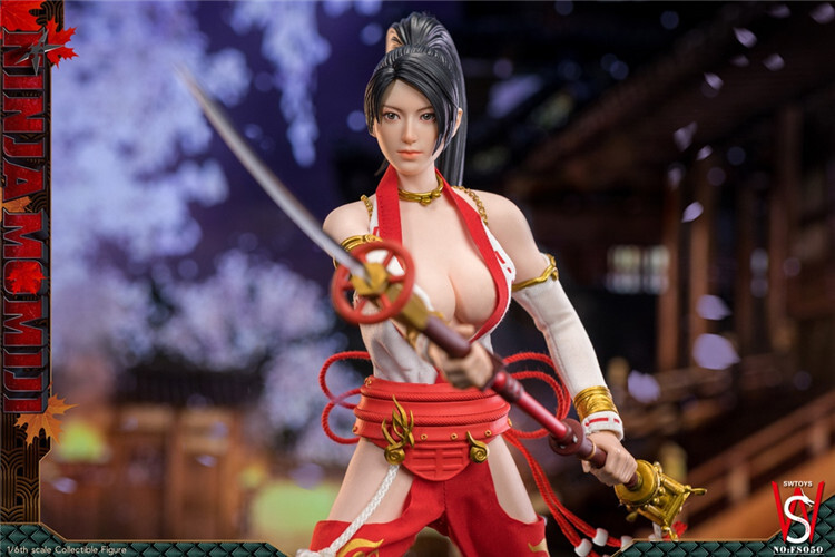 SWTOYS Ninja Gaiden FS050 1/6 NINJA MOMIJI 12″ Action Figures Toys