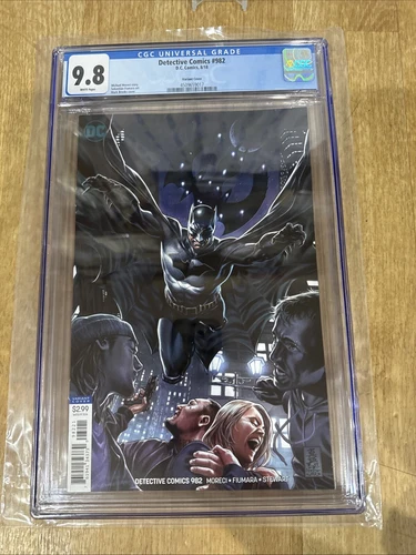 Detective Comics #982 "The Cursing of Gotham City" 2018 DC Cgc 9.8 Graded Comic