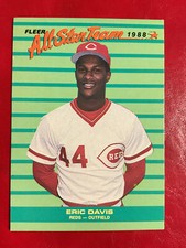 Eric Davis Topps Rc's & inserts more 
