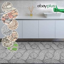 Weichschaummatte Badematte Badteppich Badvorleger WC Vorleger Design Steine ANRO