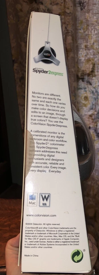 Color Vision Datacolor Spyder2Express Color Calibration Adobe Photoshop Starter - Image 4 of 4