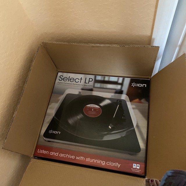 ion max record player